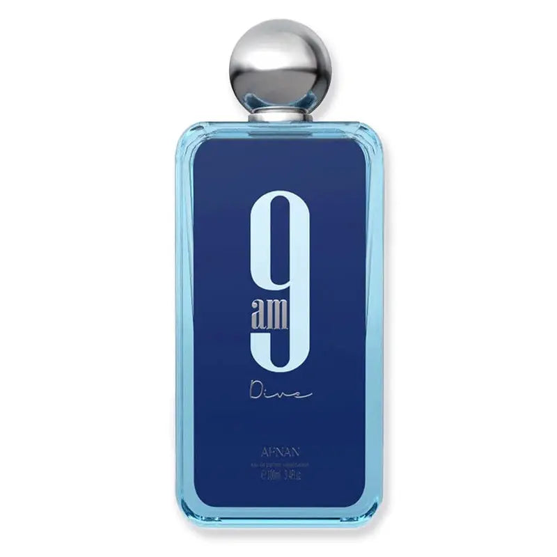 AFNAN 9AM Dive Eau de Parfum Spray Unisex 3.4 Oz Aquatic Scent