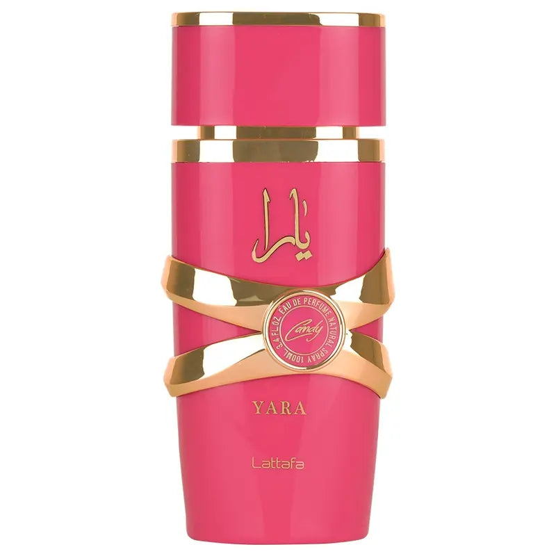 Lattafa Yara Candy Eau de Parfum Spray for Women 3.4 oz / 100 ml