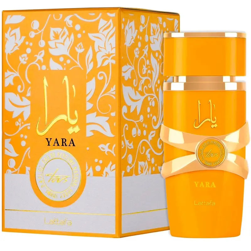 Lattafa Perfumes Yara Tous EDP-100ml (3.4Oz) By Lattafa For Women- Women’s Mango and Floral Perfume- Long Lasting Women’s Perfume Coconut Scent Fragrance Scented Aroma